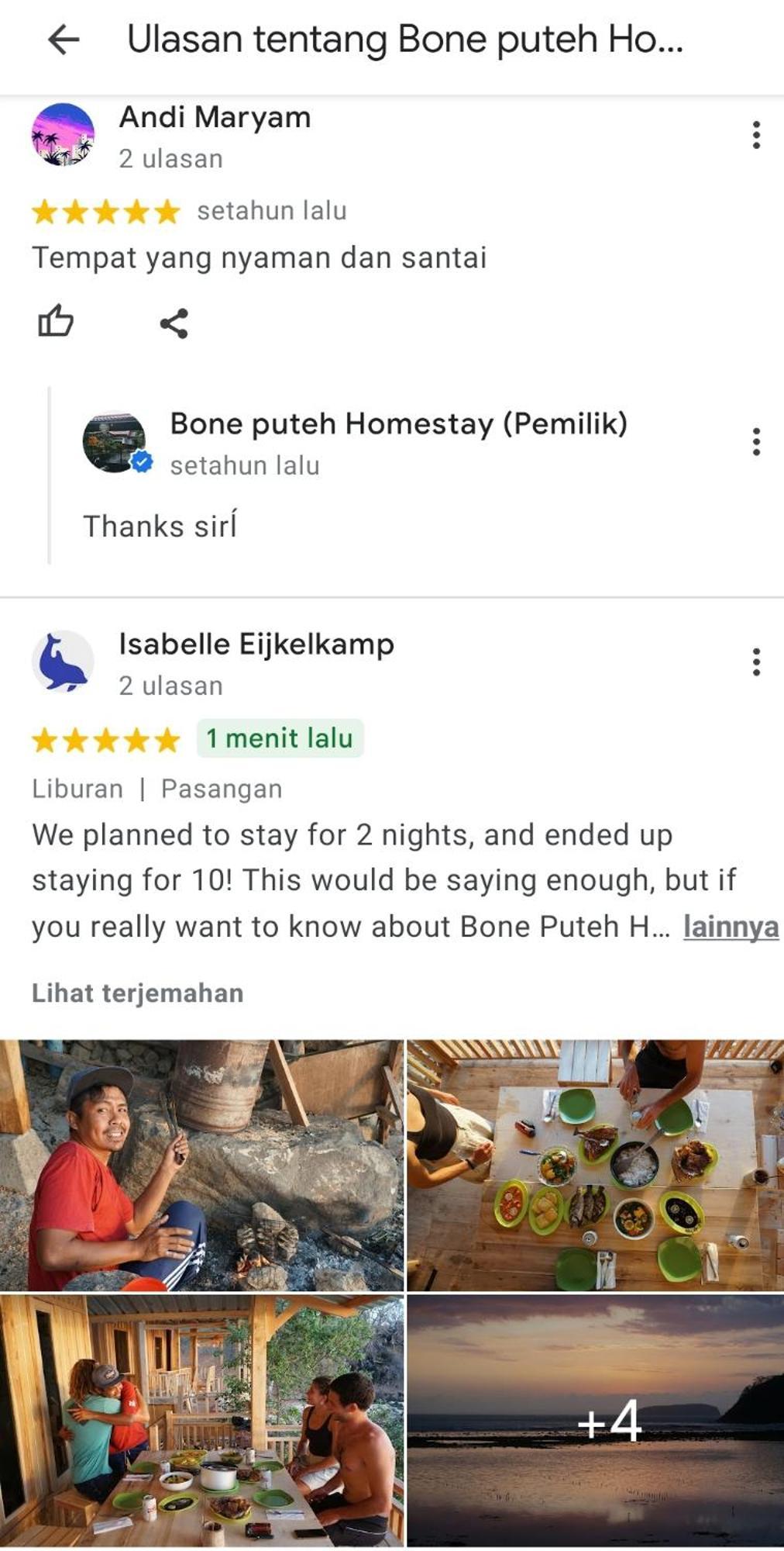 Taliwang Boneputeh Homestay מראה חיצוני תמונה